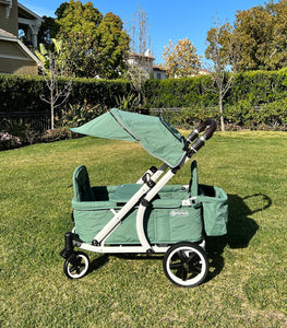 Pronto One Stroller - Sweet Sage with white frame - Starter package