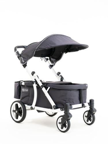 Pronto Squared Footwell Stroller - White Frame