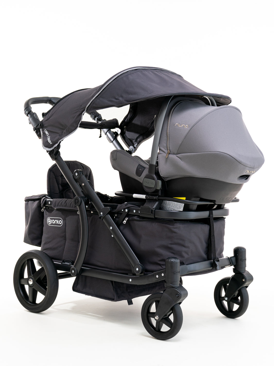 pronto double stroller Pronto One Car Seat adapter – Pronto USA