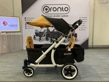 Load image into Gallery viewer, Pronto One Stroller - Ginger Yellow with white frame - Starter package