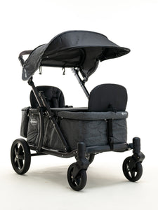 Pronto One Stroller - City Black with black frame - Starter package