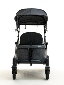 Pronto One Stroller - City Black with black frame - Starter package