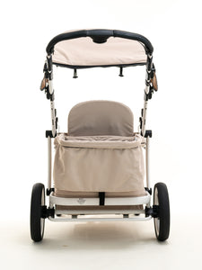 Pronto Squared Footwell Stroller - White Frame