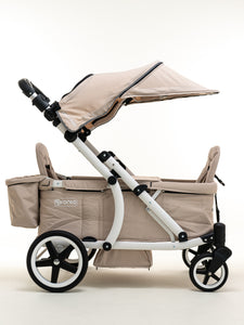 pronto double stroller Pronto Squared Footwell Stroller