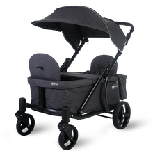 Load image into Gallery viewer, Pronto One Stroller - Dark Grey with black frame - Starter package