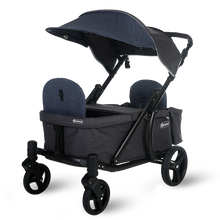 Load image into Gallery viewer, Pronto One Stroller - Navy with black frame - Starter package