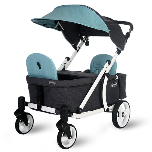 Pronto One Stroller - Mint with white frame - Starter package