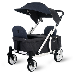 pronto stroller wagon Pronto One Stroller - Navy with white frame