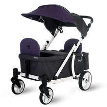 Load image into Gallery viewer, Pronto One Stroller - Purple with white frame - Starter package