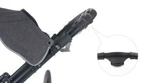 Pronto One Stroller - Dark Teal with black frame - Starter package