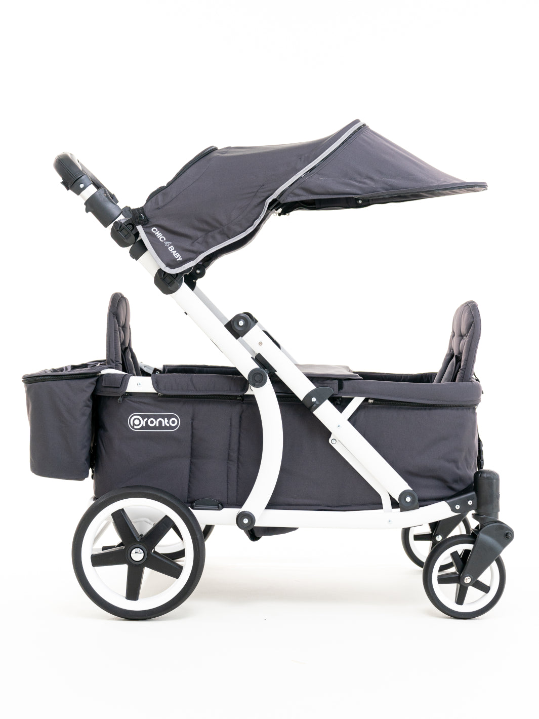 stroller wagon with footwell Pronto Squared Footwell Stroller
